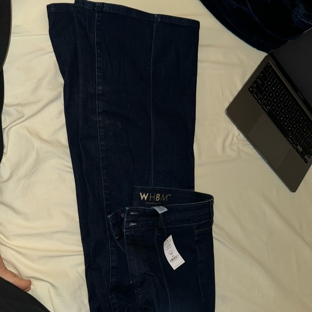 White house black market brand new jeans with tag (wide leg)